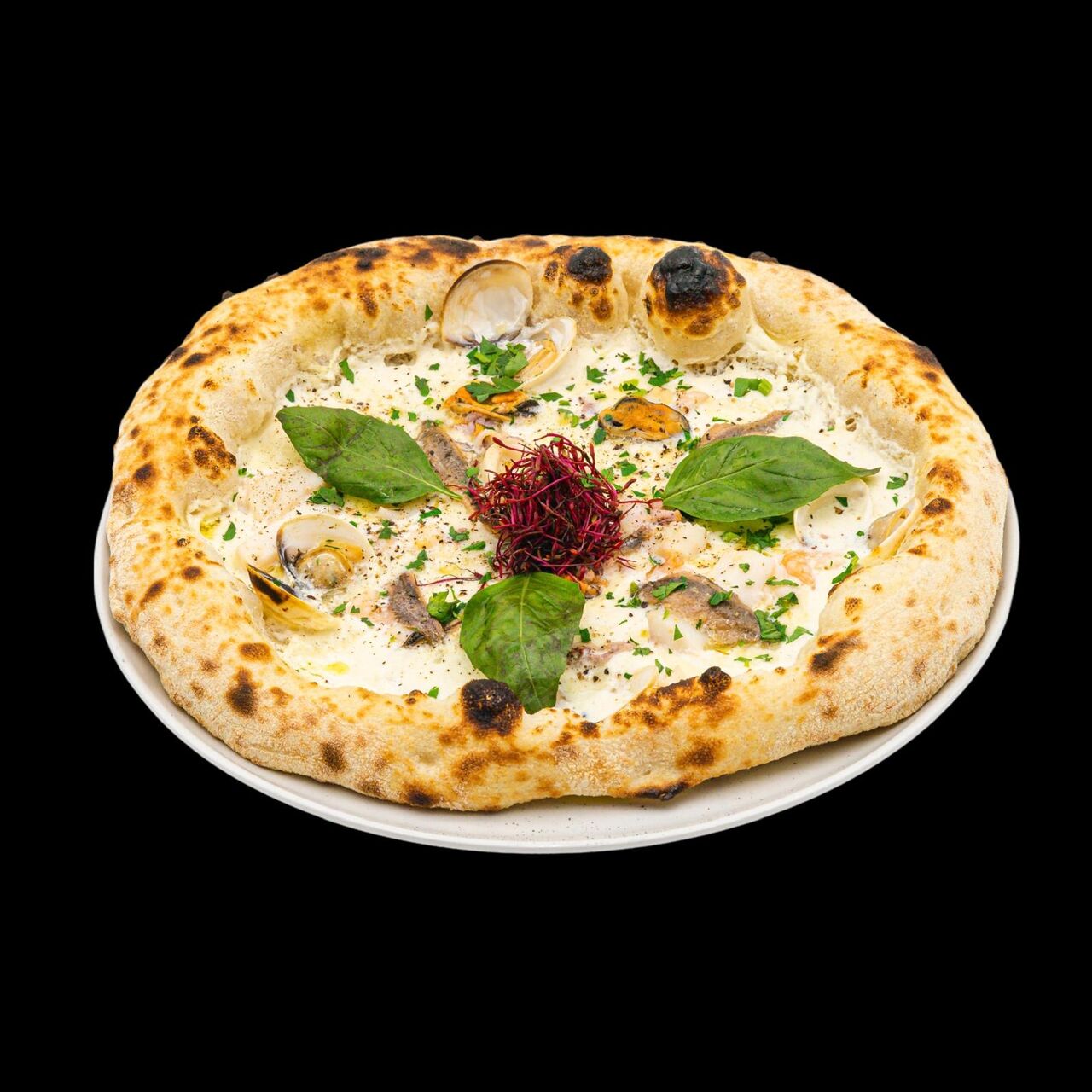 Pizza Frutti di Mare Bianco