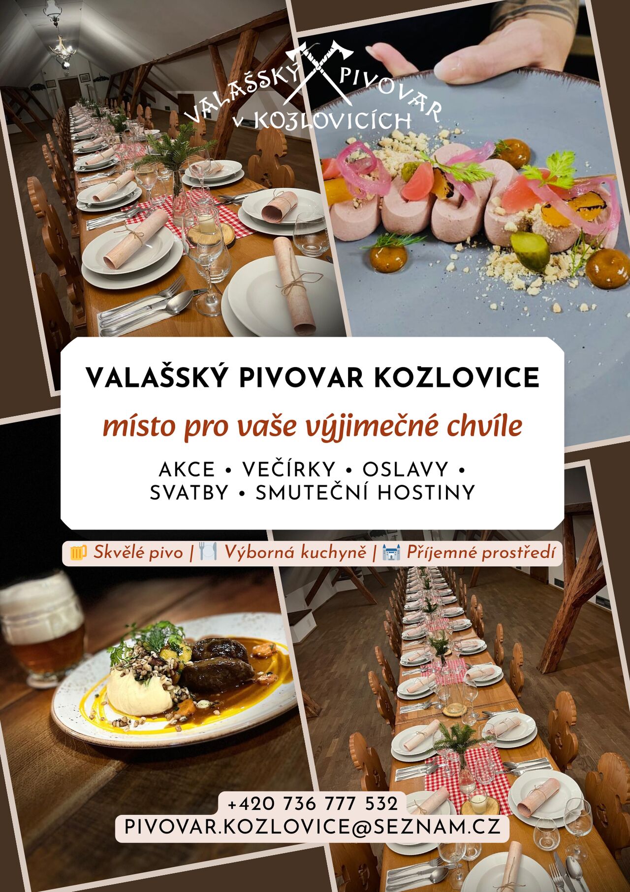 MÍSTO PRO VAŠE VÝJMEČNÉ CHVÍLE