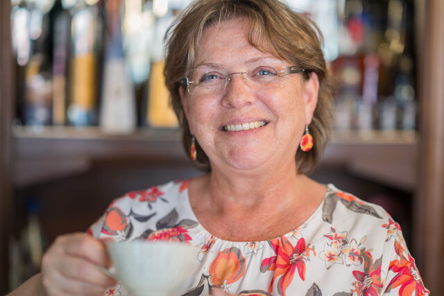 Ich liebe unseren Kaffee