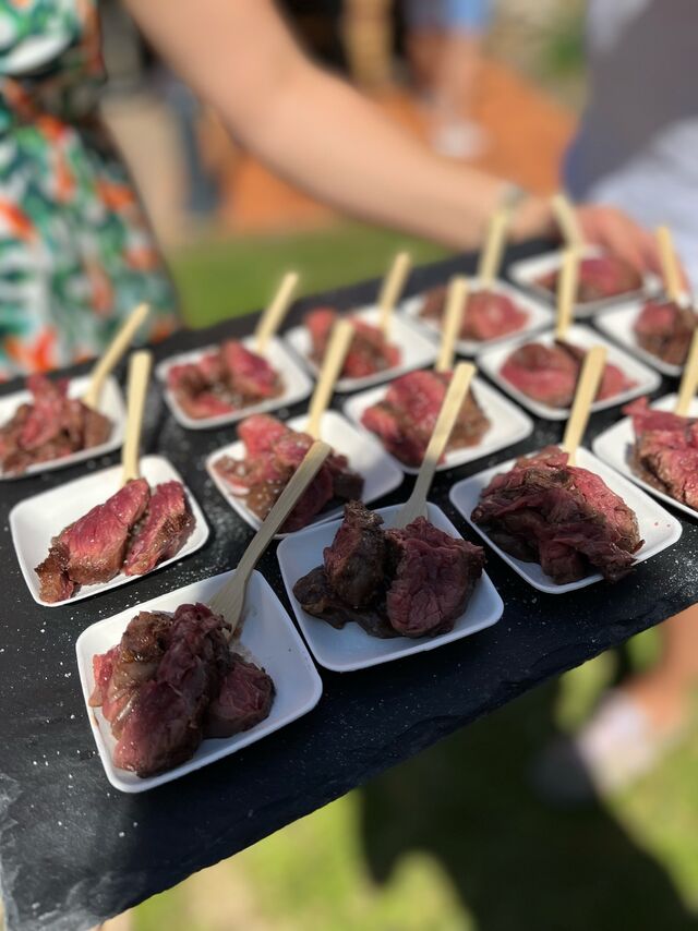 Onglet minute à l’échalote 