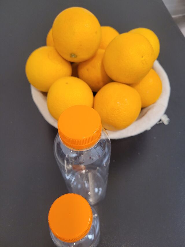 JUS D'ORANGES PRESSEES minute