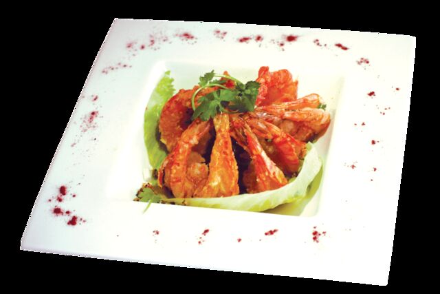 Crevettes sel poivre