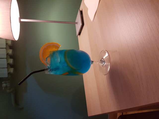 Drink Blue lagoon?☺?☺