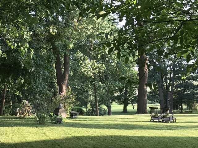 Südlicher Schloss-Park mit Blick zum Fiener Bruch 