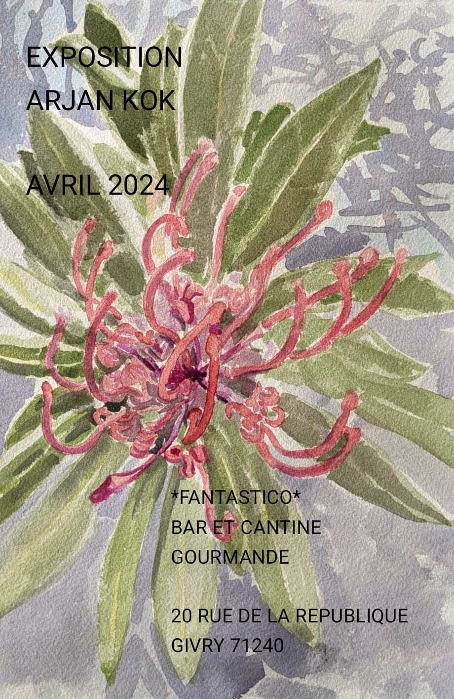 Exposition Peintures Arjan Kok Avril 2024