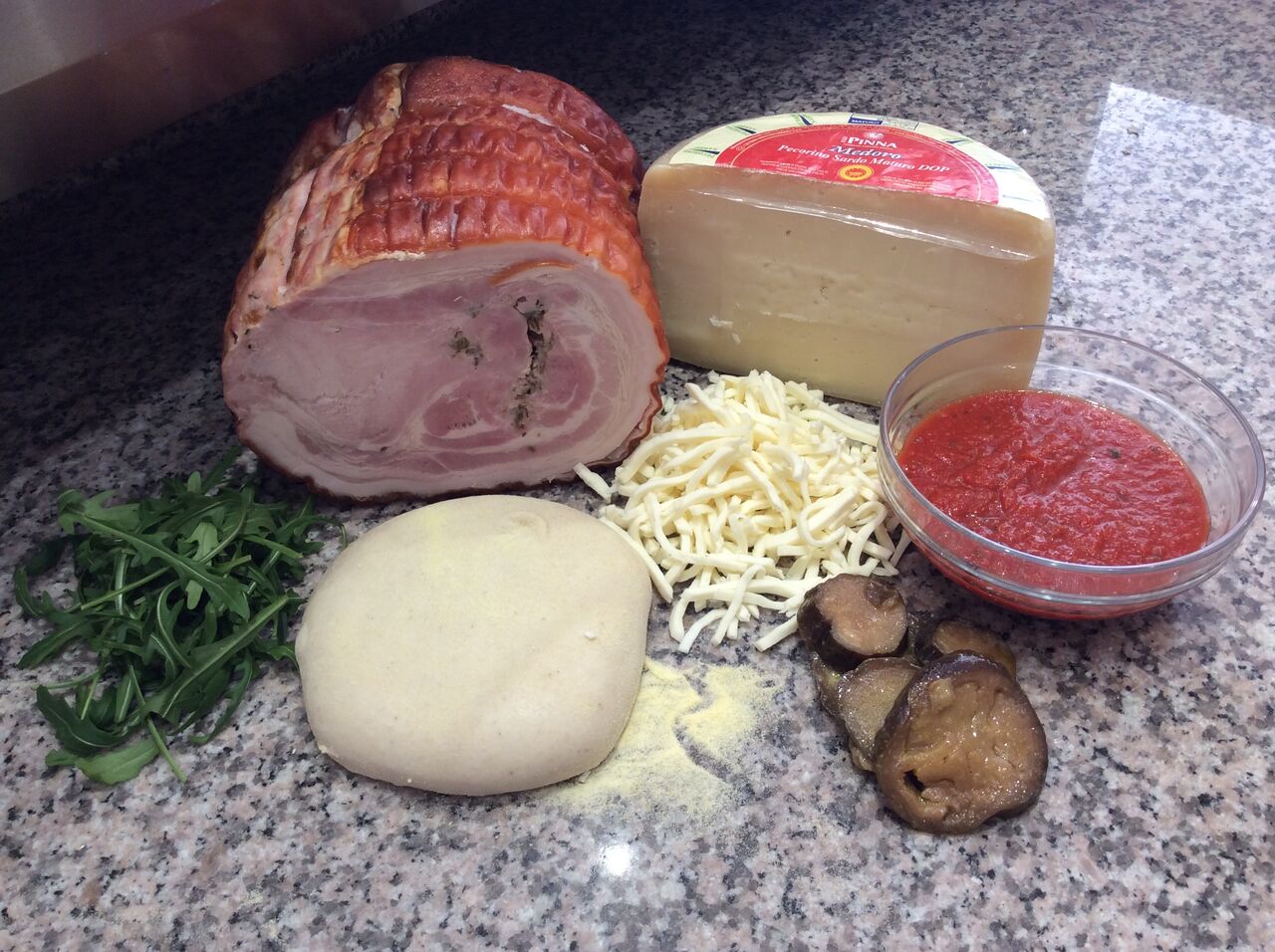 Ingrédients pizza mois de mars 