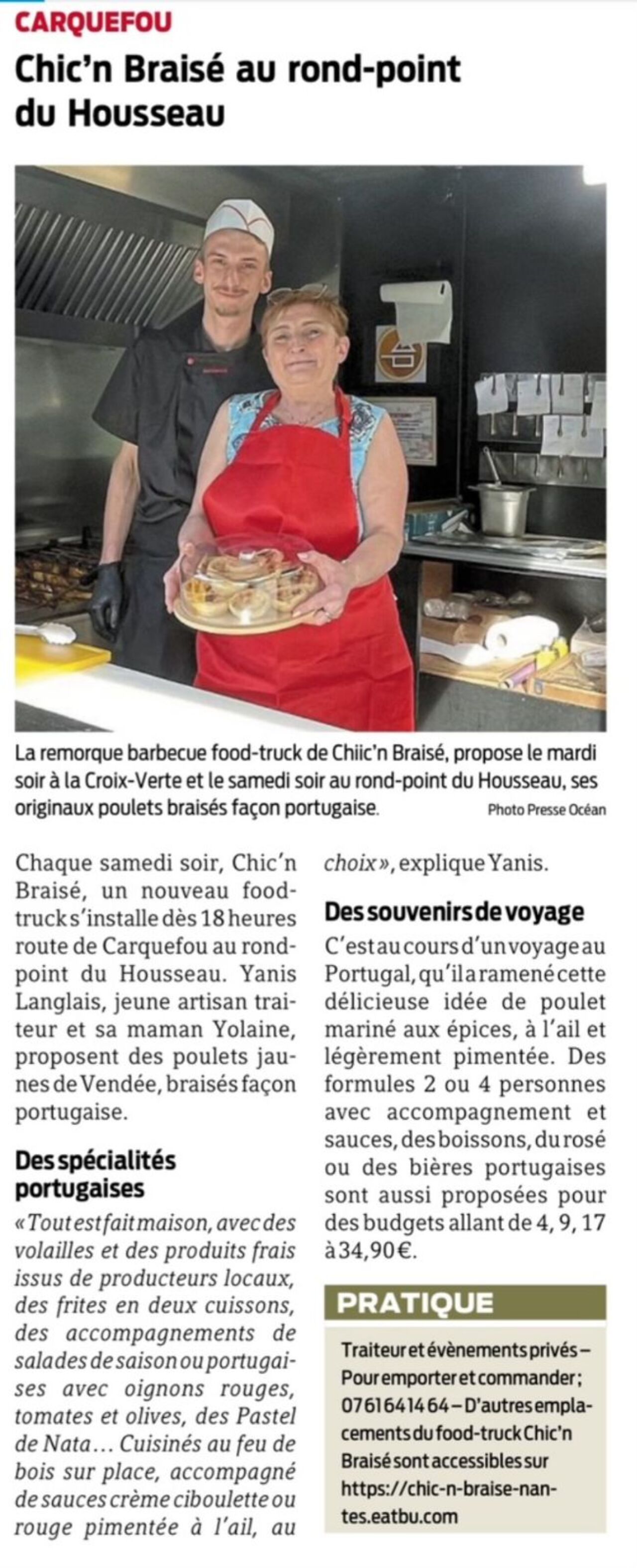 Un second article de presse