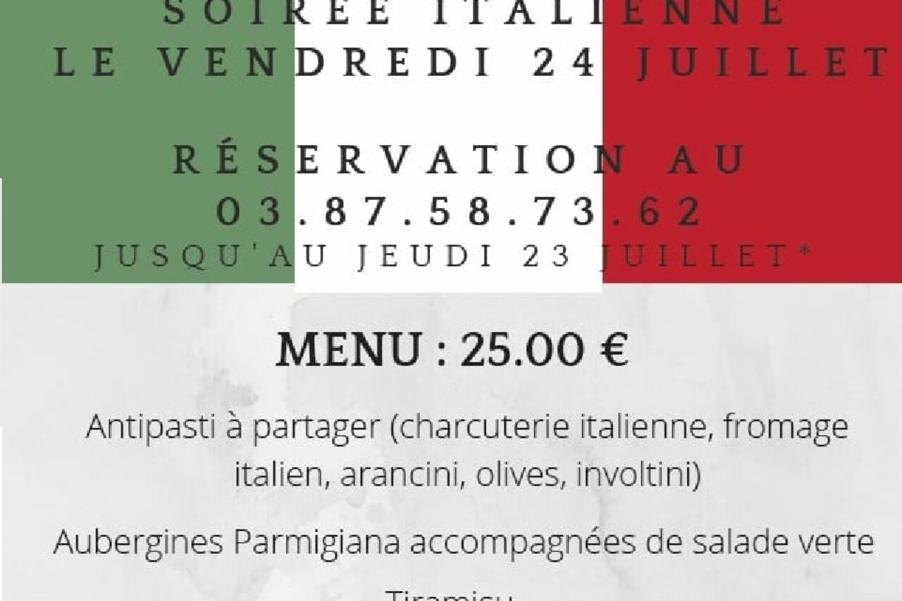 Soirée Italienne