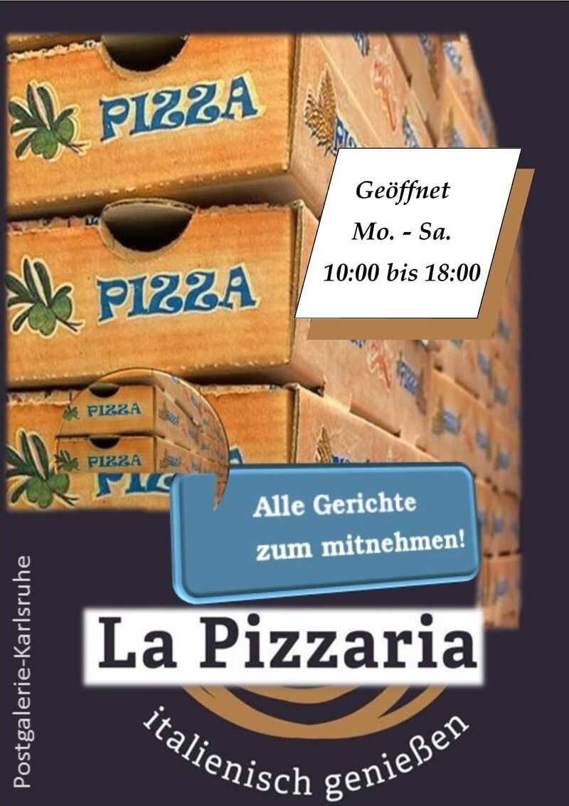 Alle Speisen und Getränke zum mitnehmen!