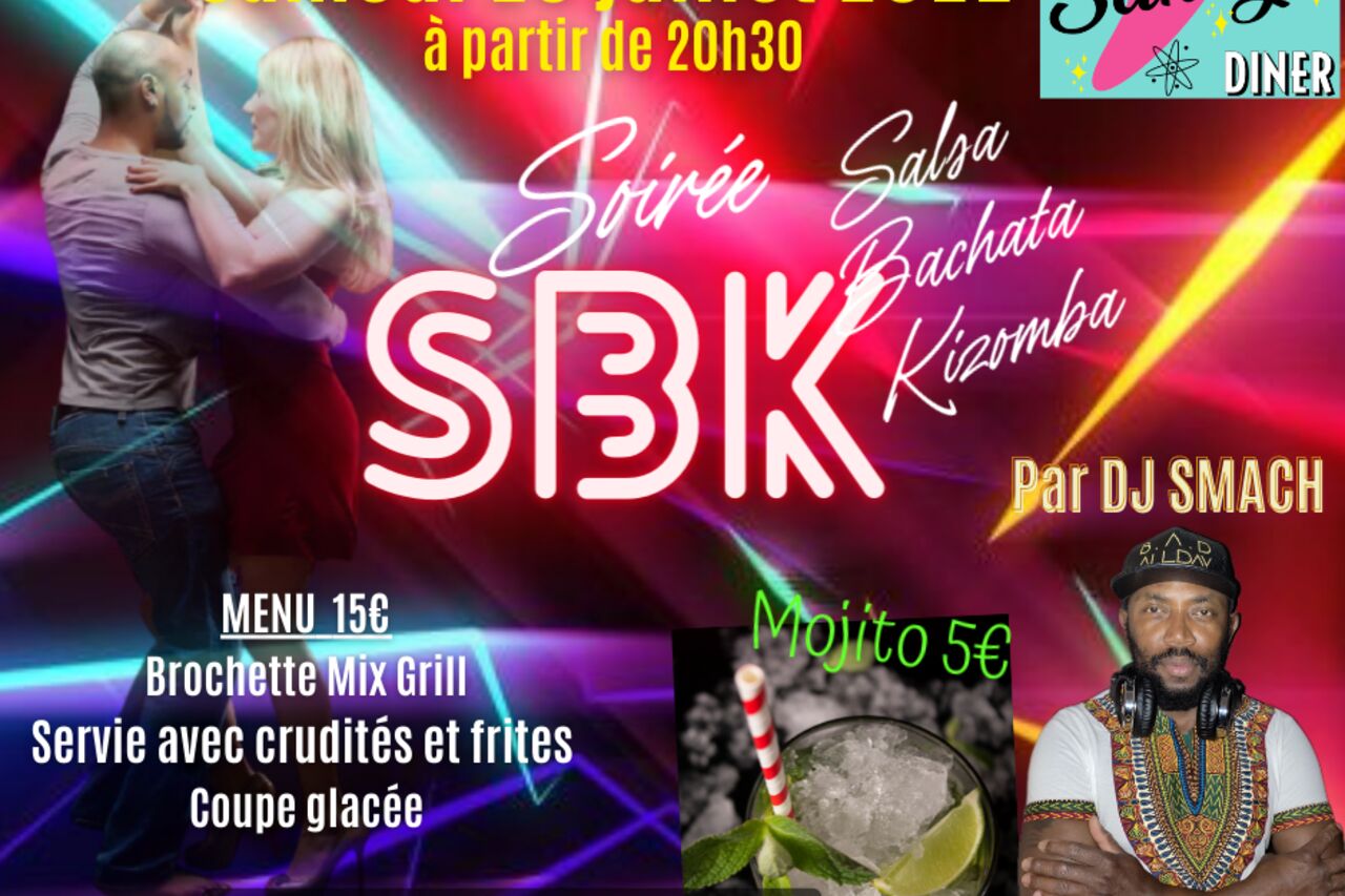 Soirée Mojitos et grillades party (SBK) - samedi 23/07/2022