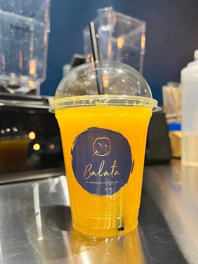 Jus d'orange frais