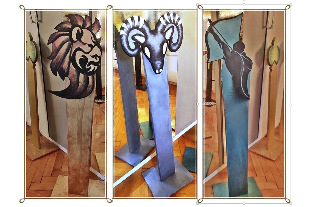 ZAUNLATTEN - STERNZEICHEN