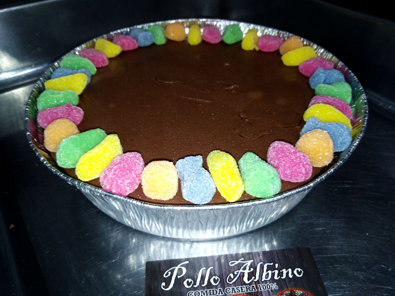 Tarta 3chocolates, también la adaptamos para celiacos ????