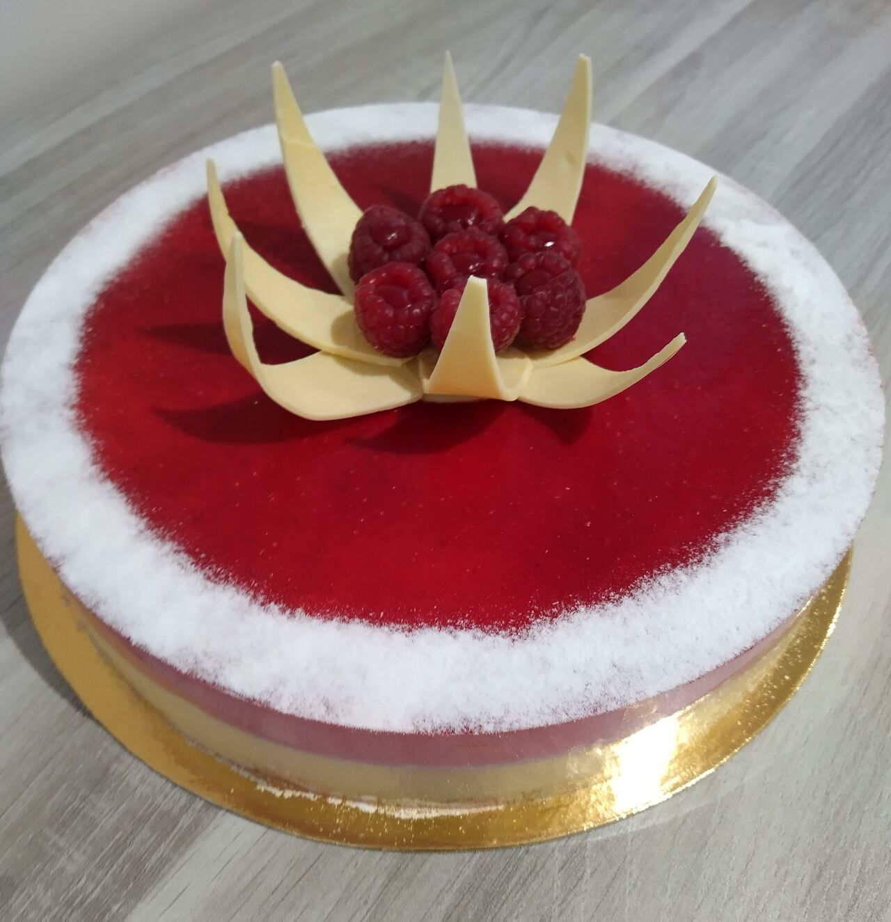 Bavarois Framboises 