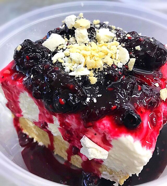 Cheesecake de frutos vermelhos