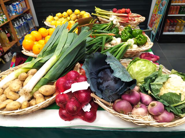 Rayon fruits et légumes