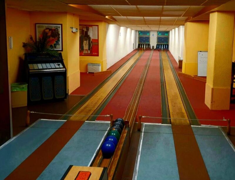 Kegelbahn im UG