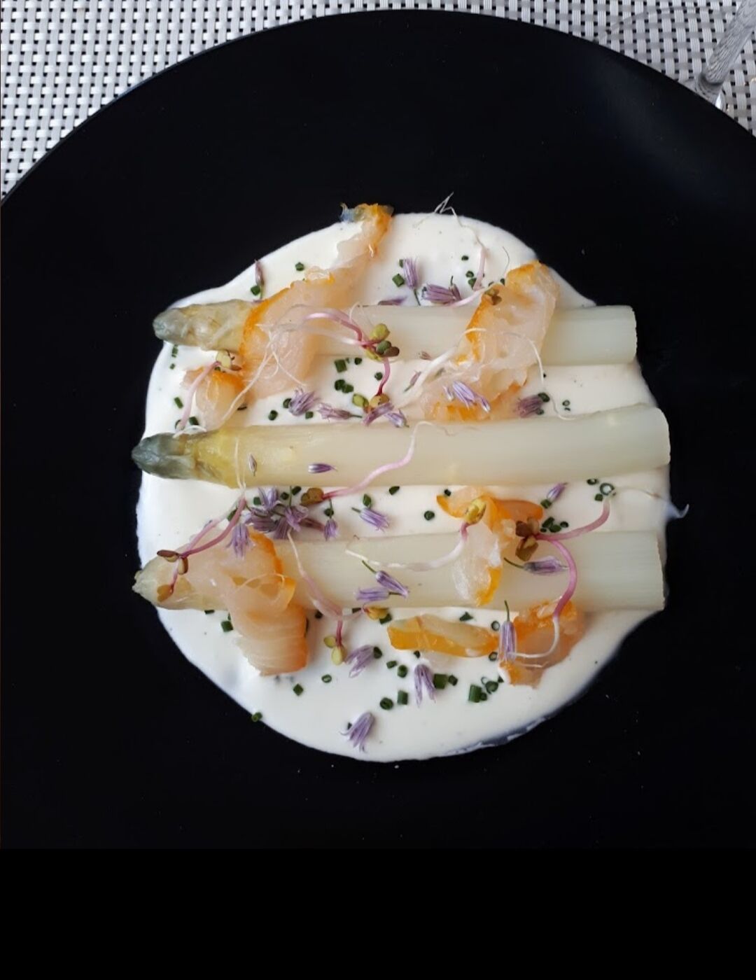 Alliance des asperges et du haddock 
