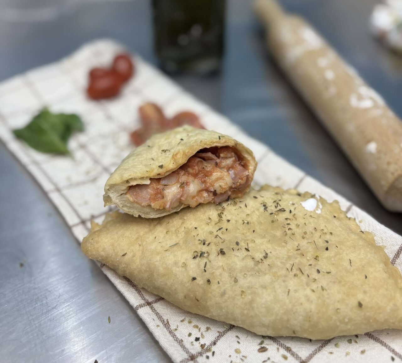 Panzerottes base tomate