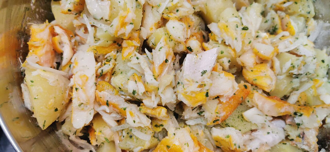 Salade d'Haddock