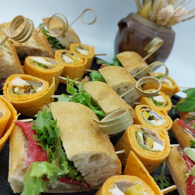 Plateau gourmand - Sur demande, produits de saison