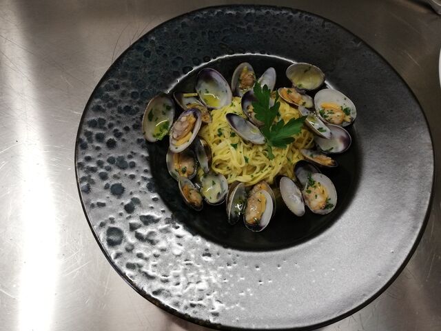 Tajarin alle Vongole