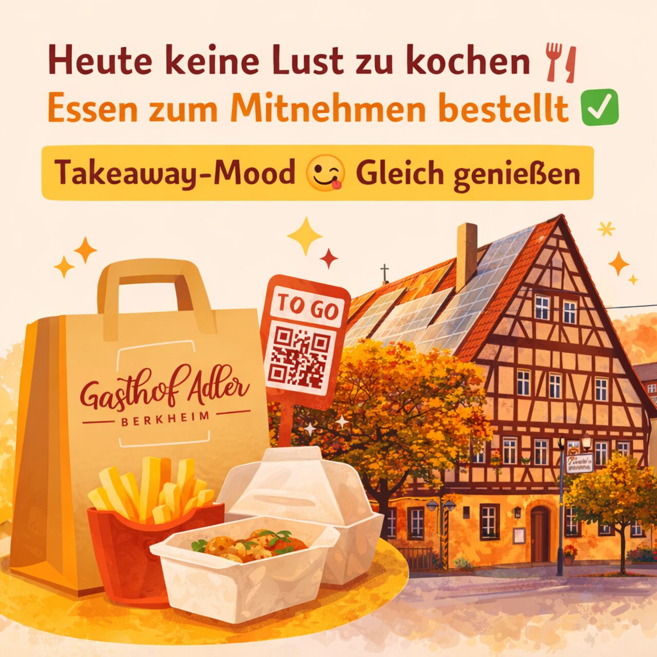 Mitnahme-Bestellungen