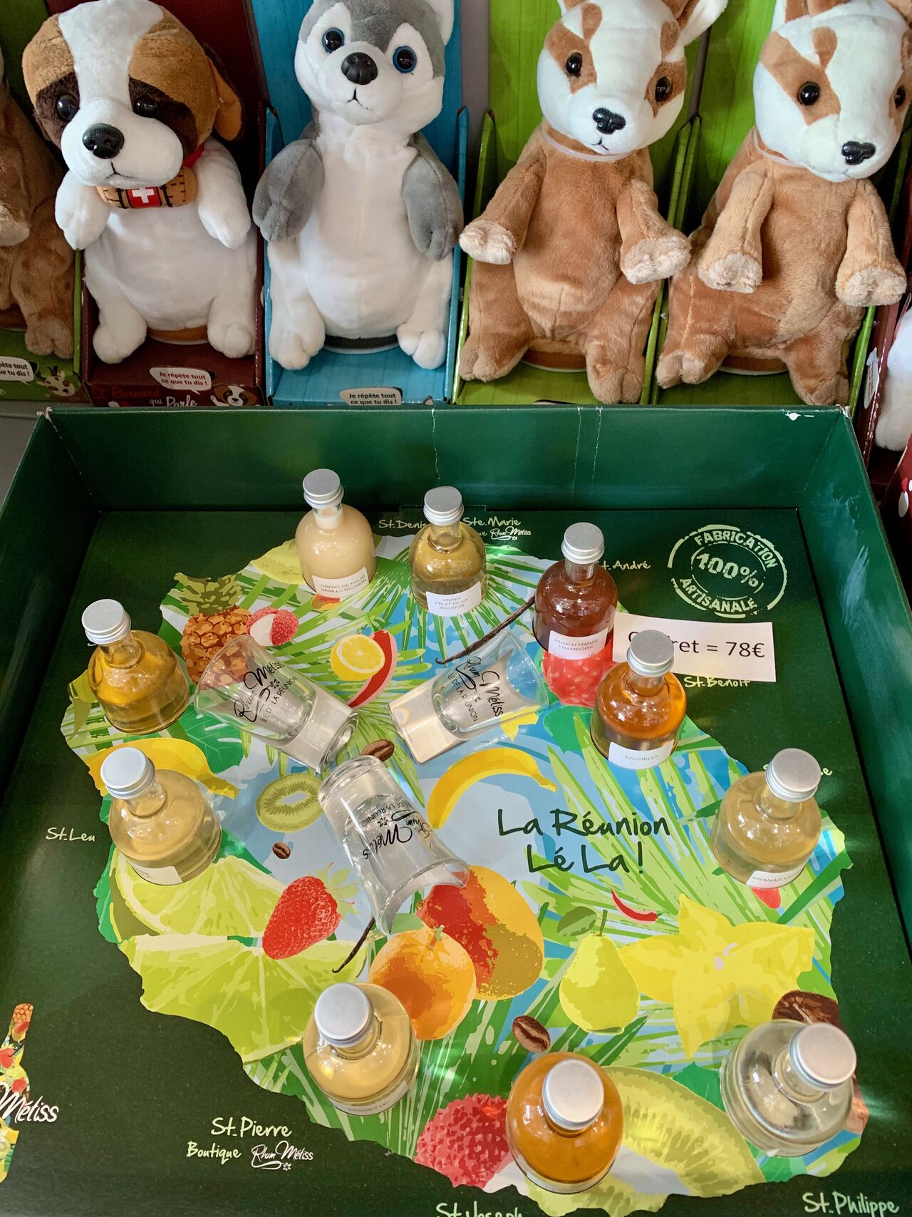 Coffret de Rhum à déguster de chez Rhum Metiss.