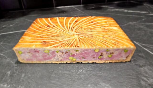 Pâté en croûte prestige - canard, figues & foie gras de canard