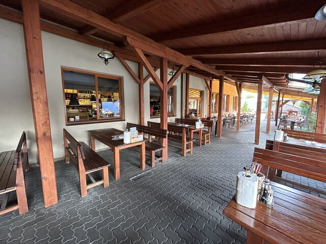 Prostory zastřešené zahrádky