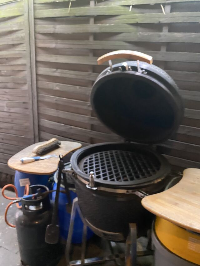 De kamado grill 