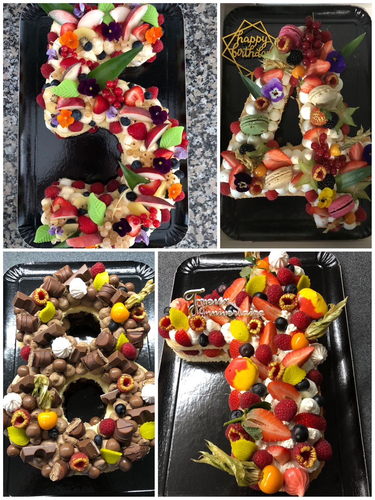 Number cake spécialité parfum à définir selon vos envies 