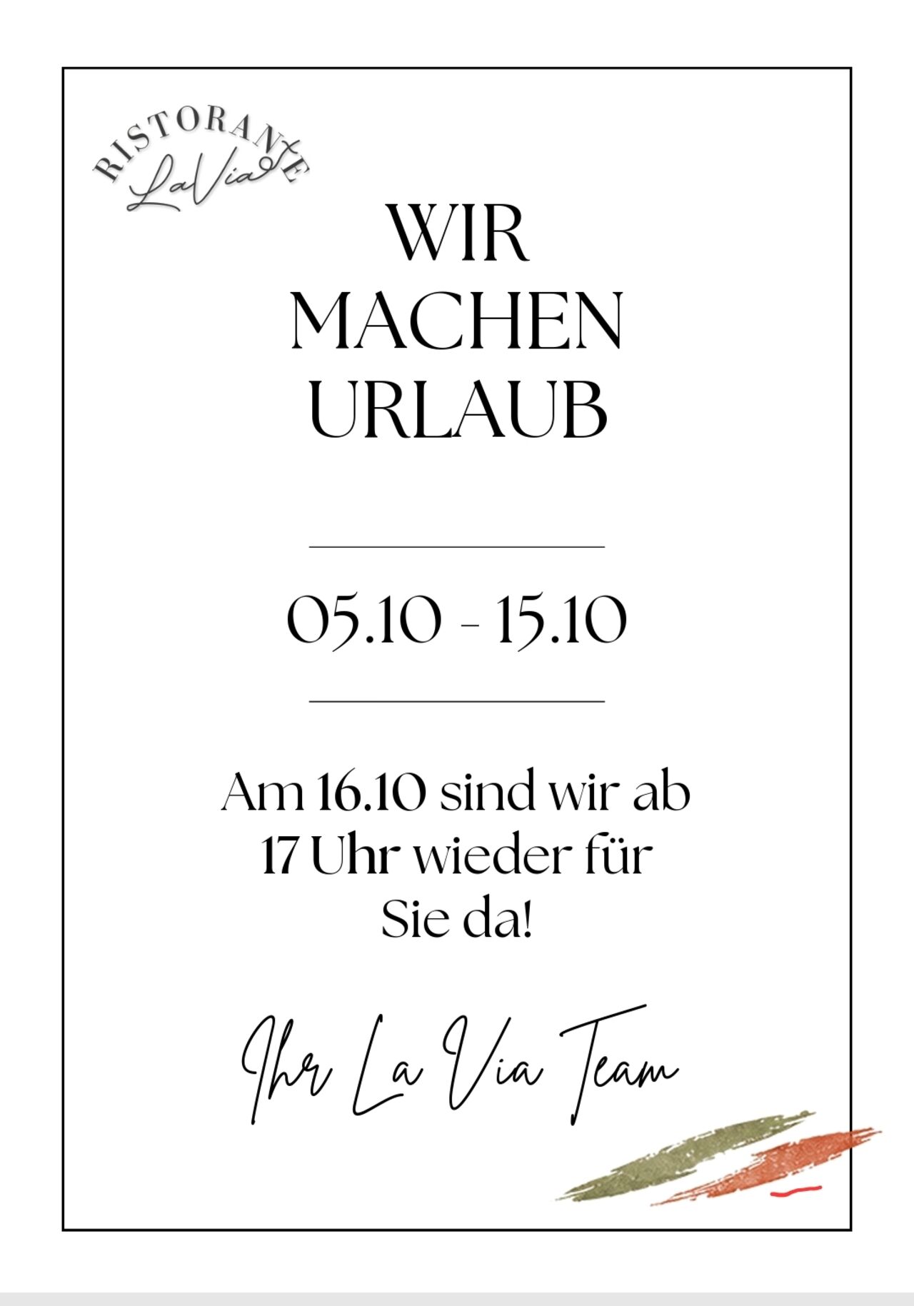 Urlaub