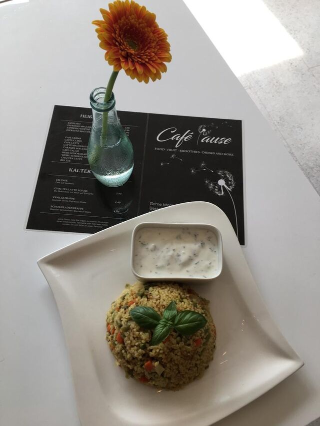 Tagesgericht: Boulgour mit Tzasiki