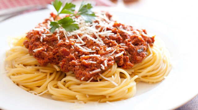 Pâtes à la bolognaise