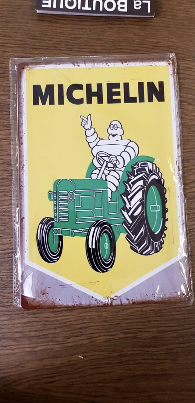 Plaque émaillée Michelin