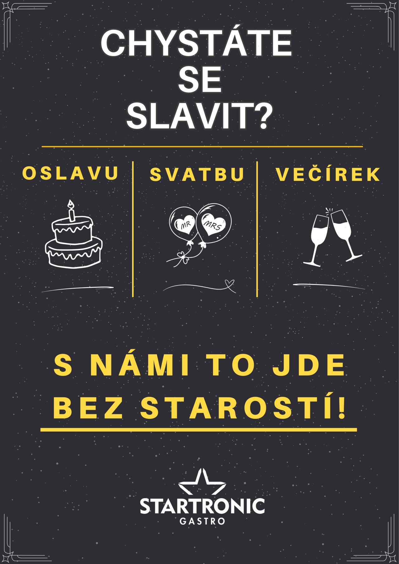 Chystáte se slavit? 🥳🥂
