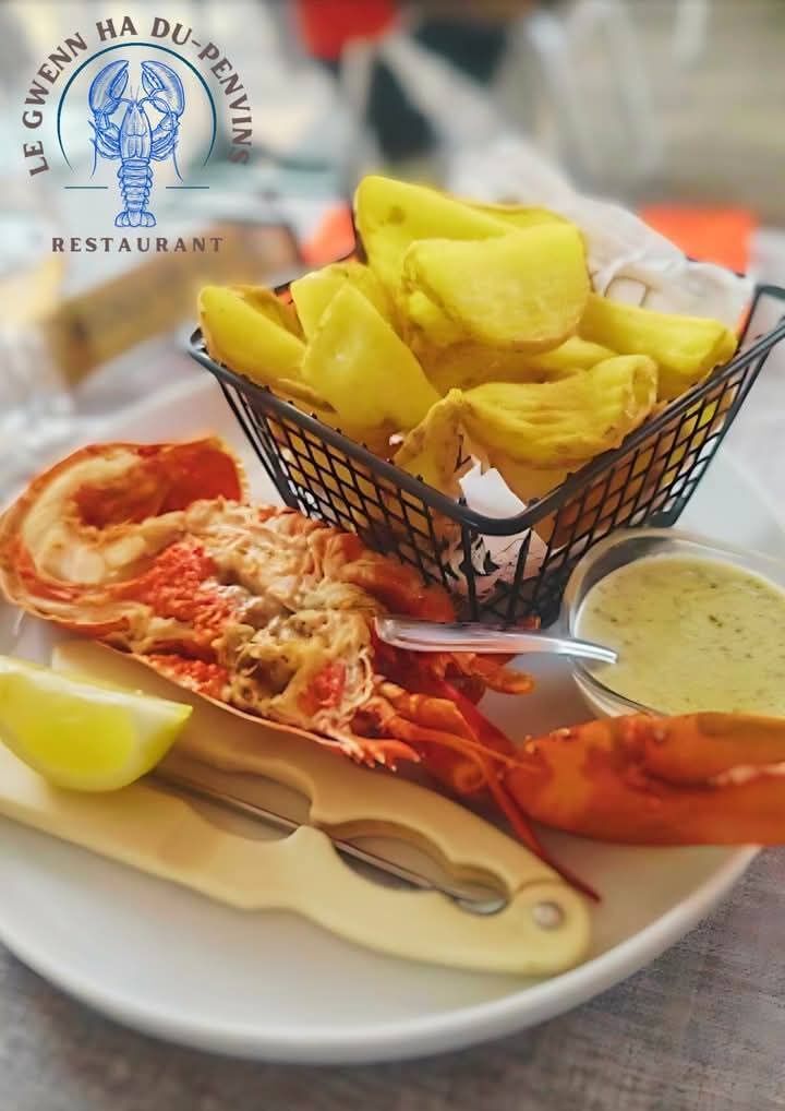 Le Demi homard bleu breton 