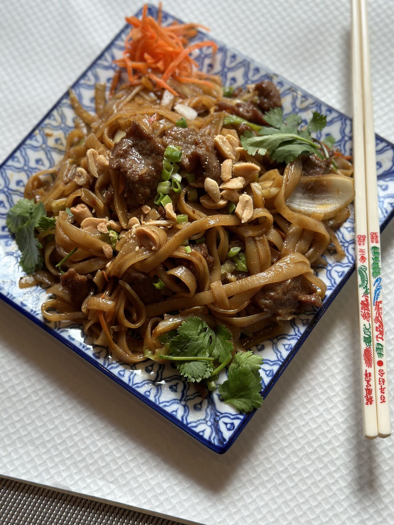 Pas thaï bœuf