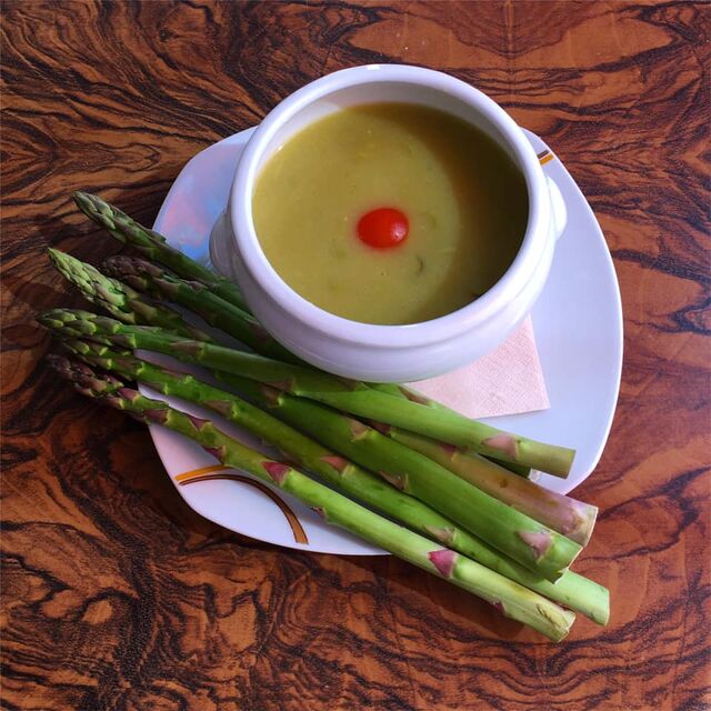 Green Asparagus Soup