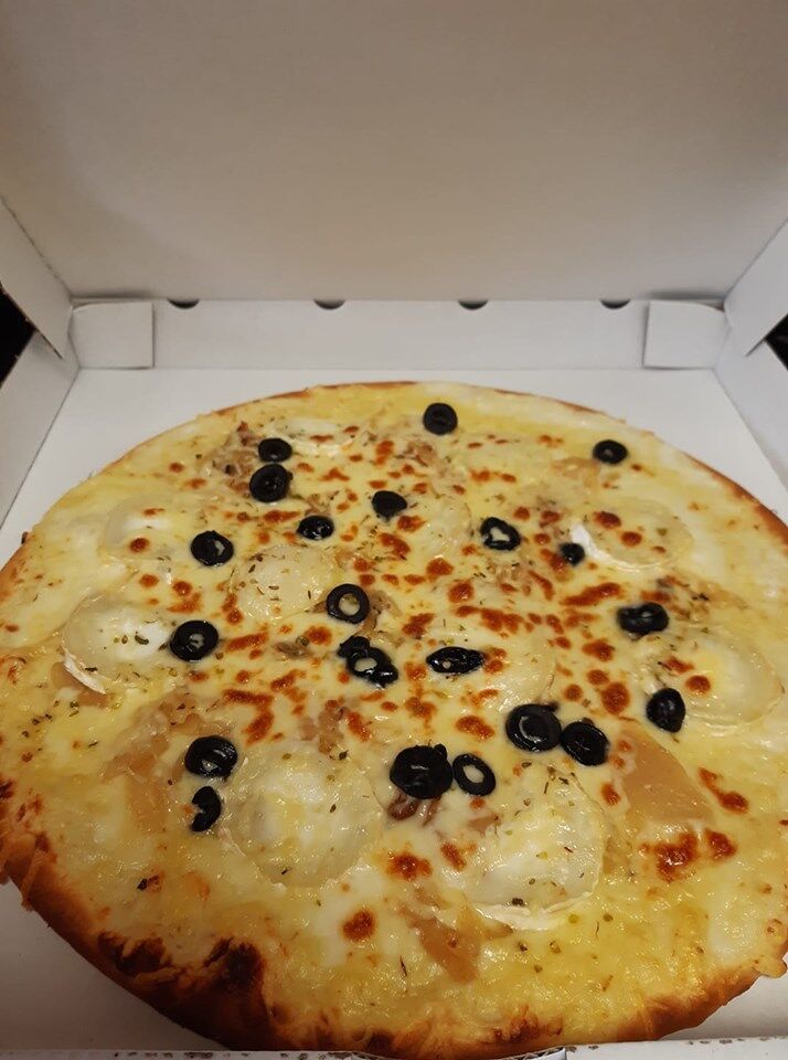 Pizza chèvre miel