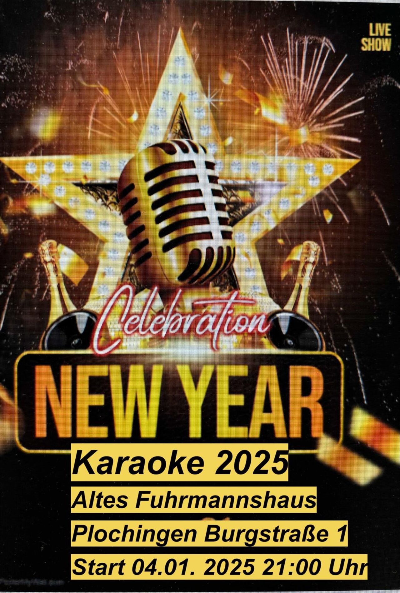 New Year Karaoke