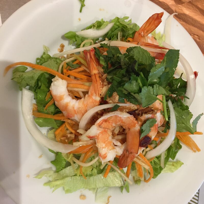 SALADE PAPAYE CREVETTE