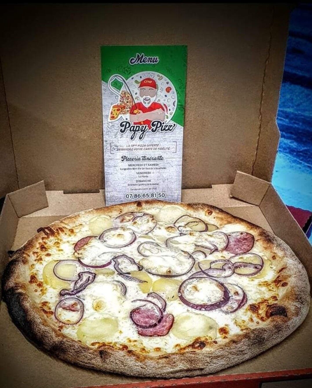 Pizza franc- comtoise 