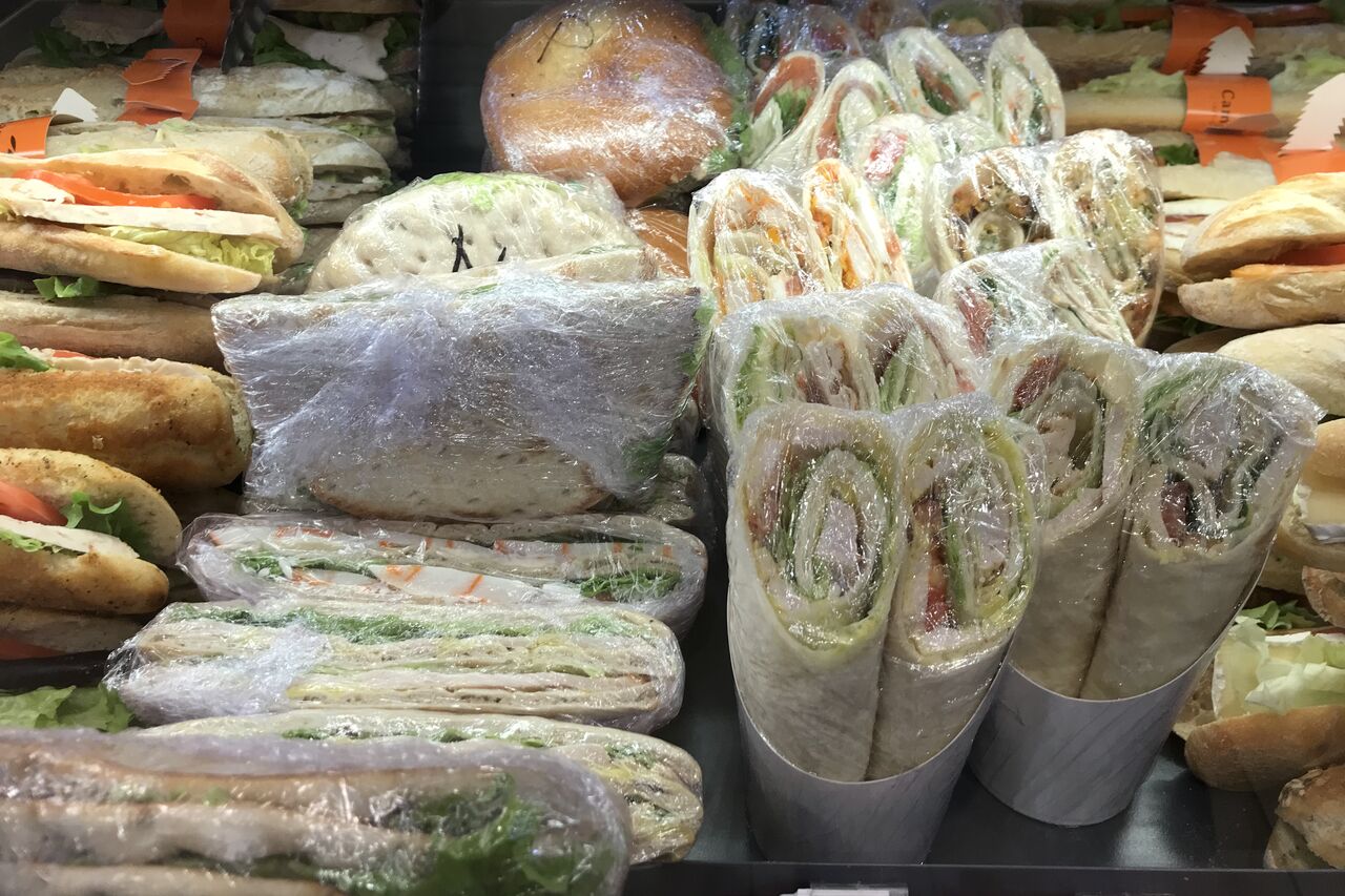 Wraps, pains suédois