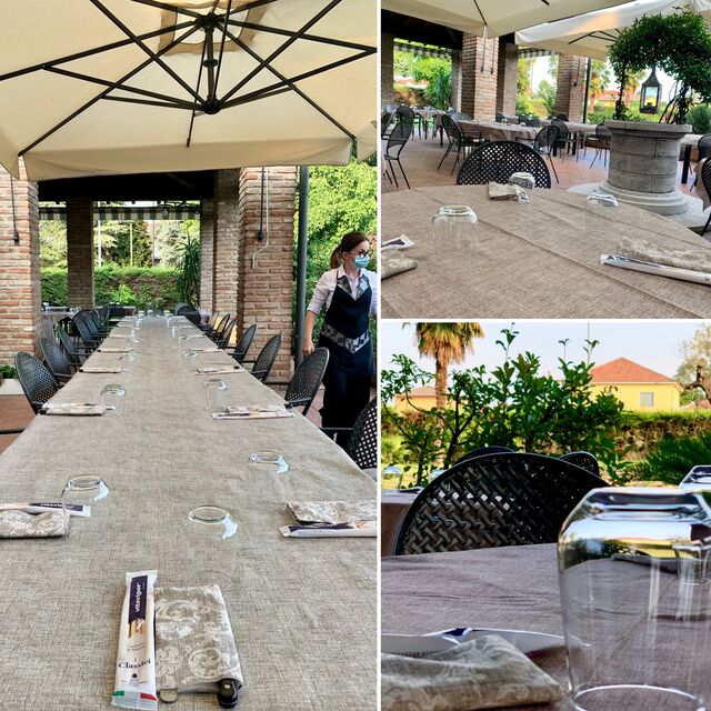 Allestimento dell' esterno 