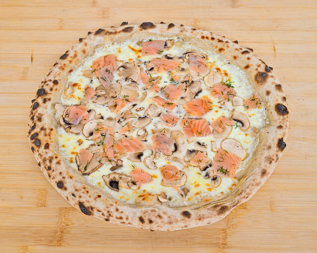 Pizza Salmone - Pâte classique 