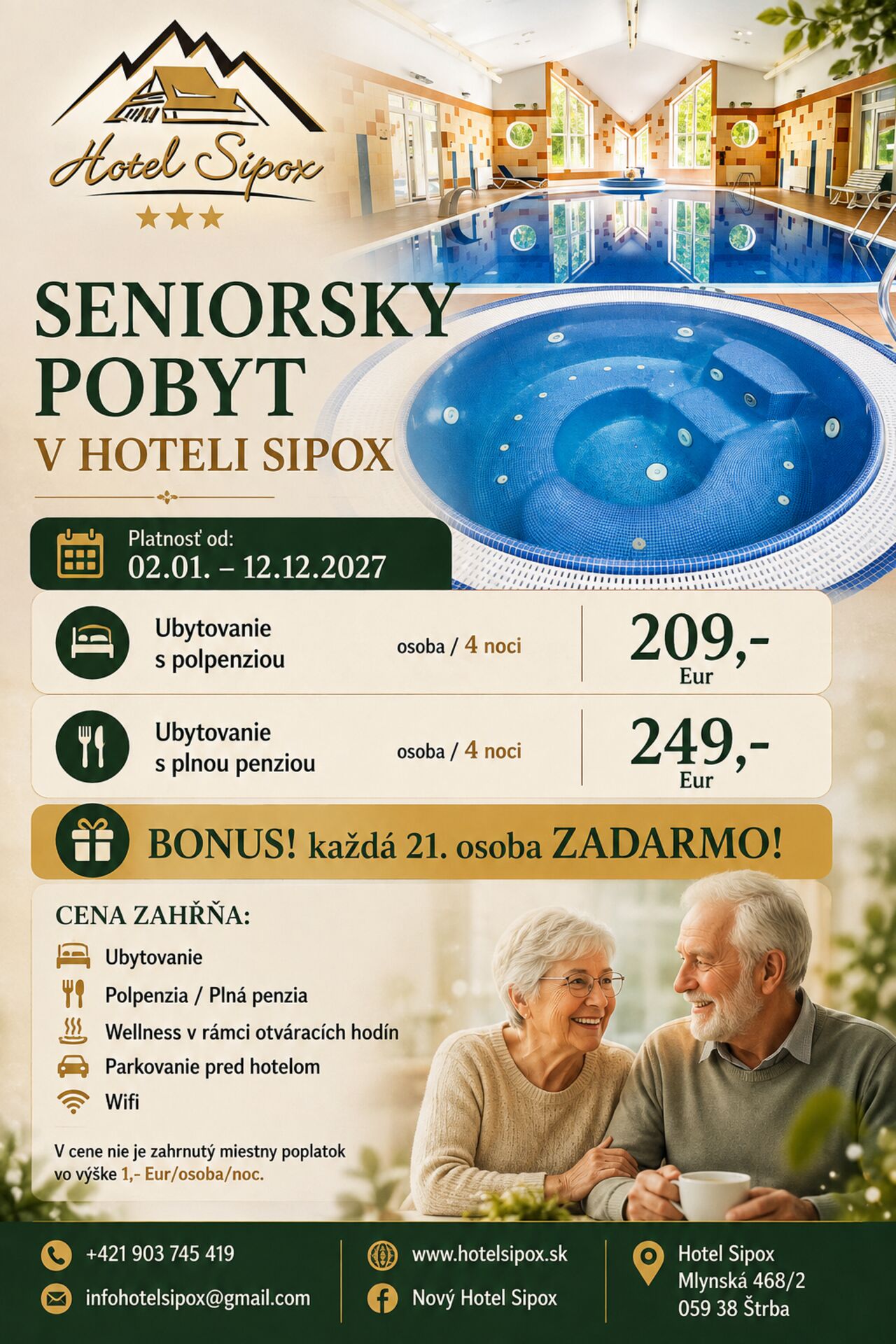 Doprajte si zaslúžený relax v srdci tatranskej prírody!