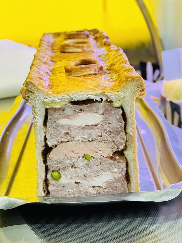 Pâté en croûte, Foie gras ,Volaille 