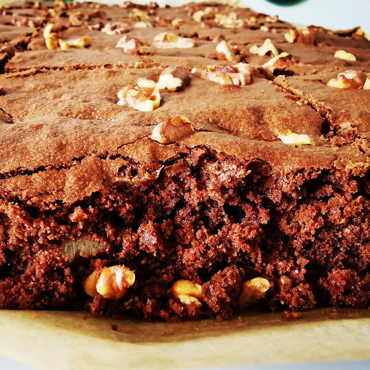 Brownies maison aux noix locales